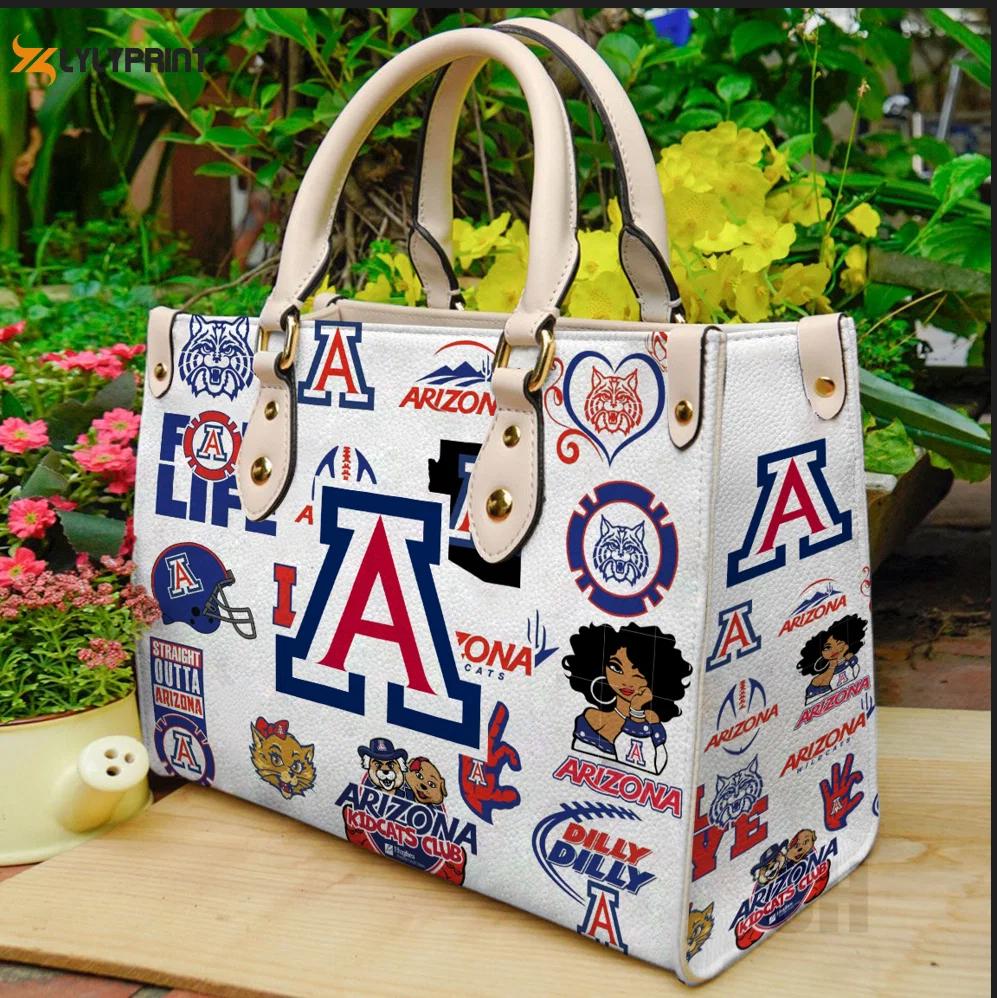 Arizona wildcats leather handbag 2a 3310 Women Leather Hand Bag