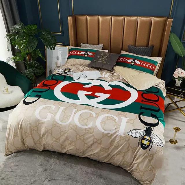 Bee gucci luxury brand bedding set bedspread duvet cover set home decorations Bedding Sets