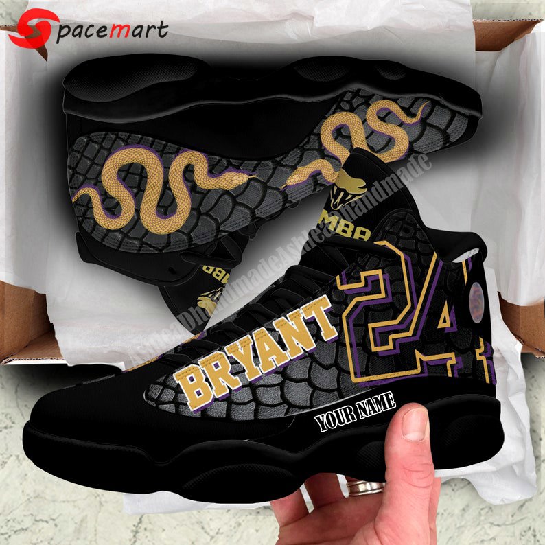 Black mamba 24 air jordan 13 shoes - custom shoes athletic run casual hypebeast shoes - kobe bryant basketball shoes - nba kobe lovers shoes Air Jordan 13
