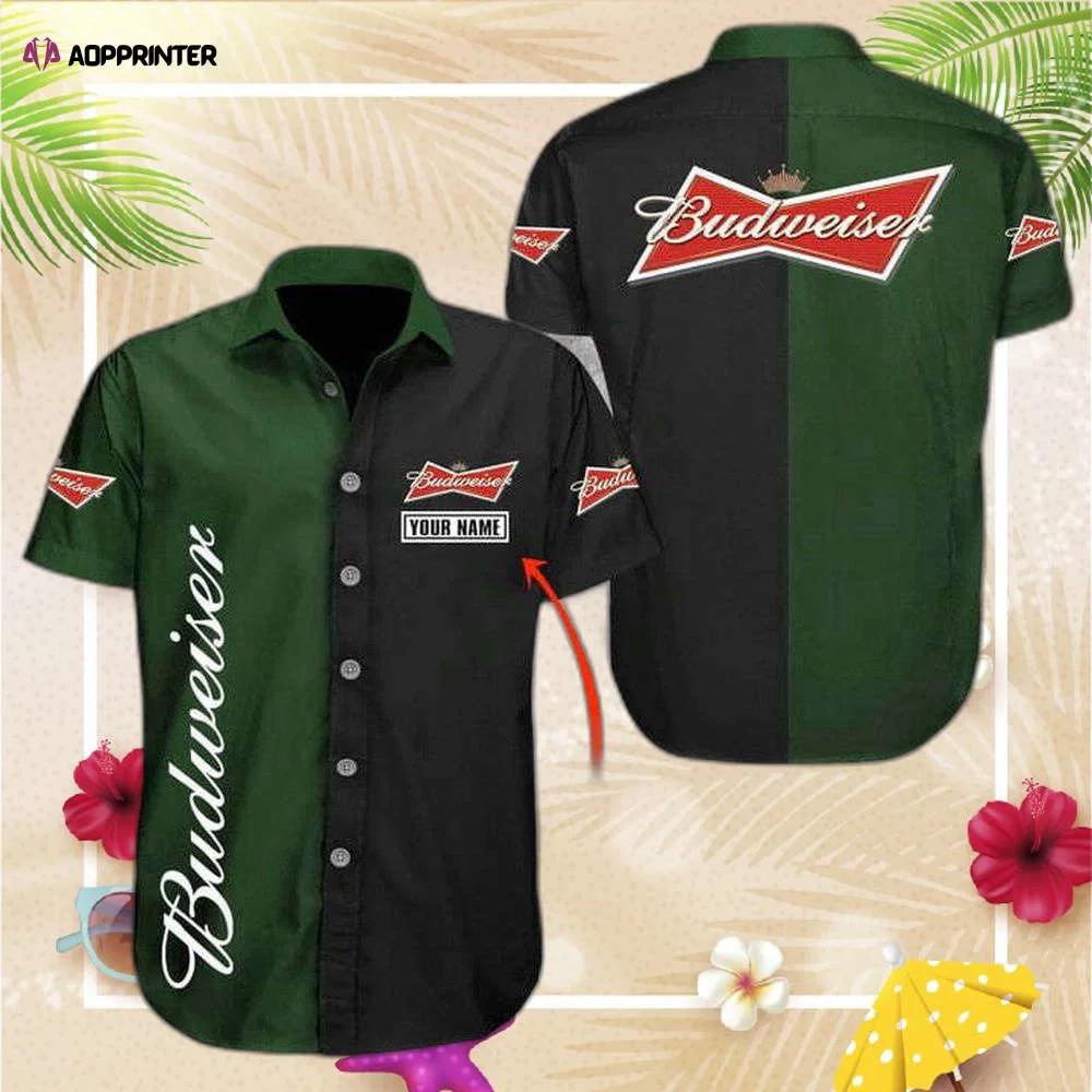 Budweiser custom name hawaiian shirt for men and women Hawaii Shirt