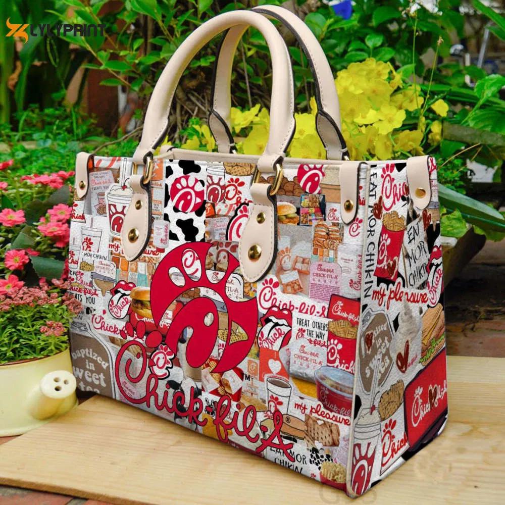 Chick-fil-a leather handbag  gift for women 4608 Women Leather Hand Bag