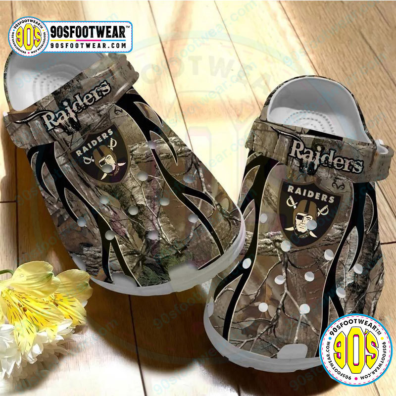 Crocs outfit - camo crocs las vegas raiders camouflage color clog shoes - 351 Crocs Outfit