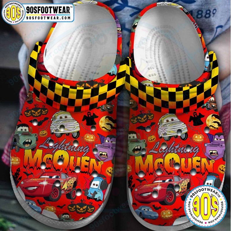 Crocs outfit - lightning mcqueen crocs pixar cars cartoon movie red halloween themed clog shoes - 1360 Crocs Outfit