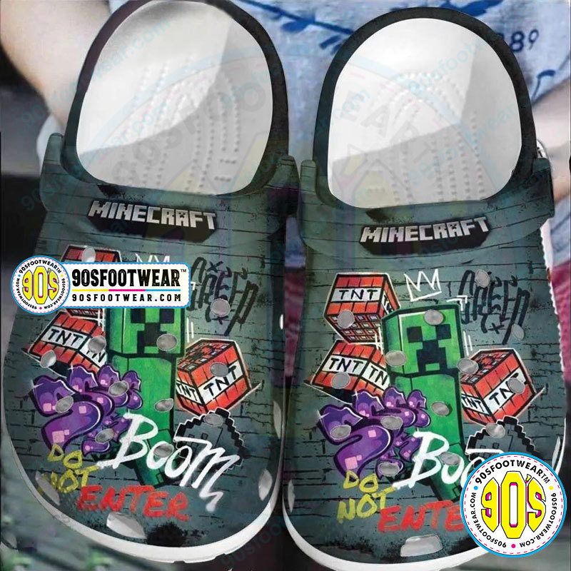 Crocs outfit - minecraft creeper crocs zombie pigman boom clog shoes - 1468 Crocs Outfit