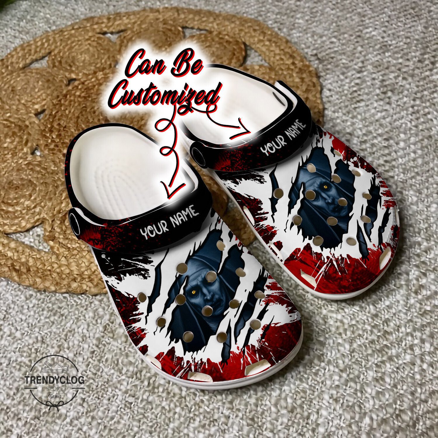 Crocs outfit - personalized valak halloween characters crocs clogs crocband shoes - 1854 Crocs Outfit