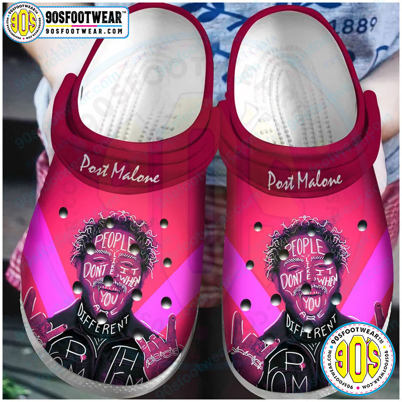 Crocs outfit - post malone crocs people don’t like it when you are different clog shoes - 1922 Crocs Outfit