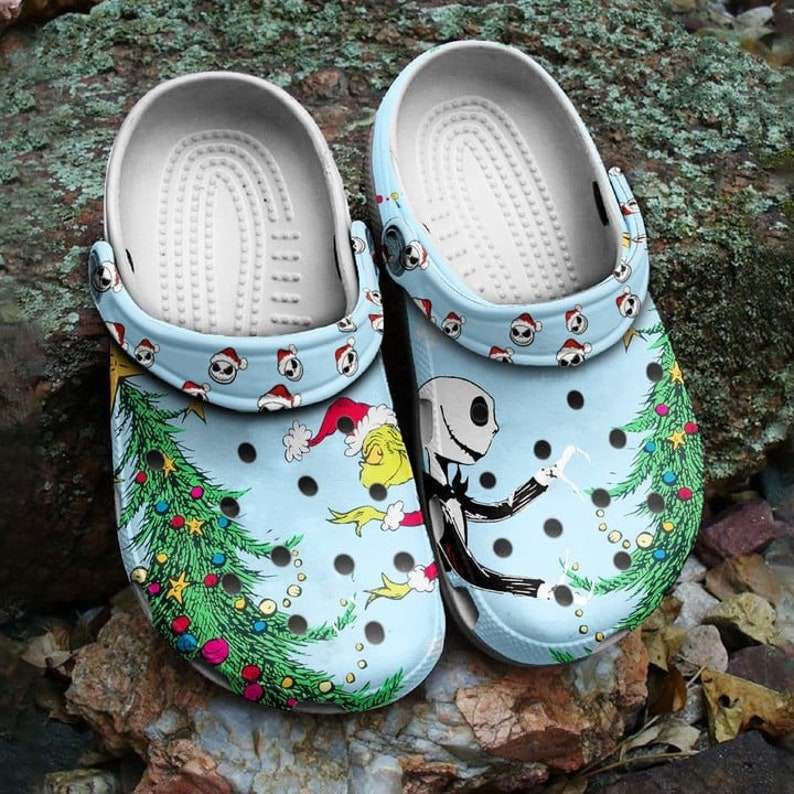 Crocs outfit - the grinch & jack funny christmas tree crocs clogs crocband shoes - 2199 Crocs Outfit