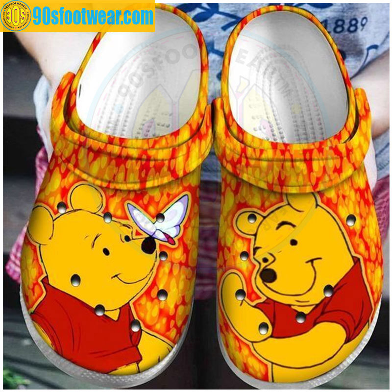 Crocs outfit - winnie the pooh crocs pooh and butterfly disney classic clog shoes - 2268 Crocs Outfit