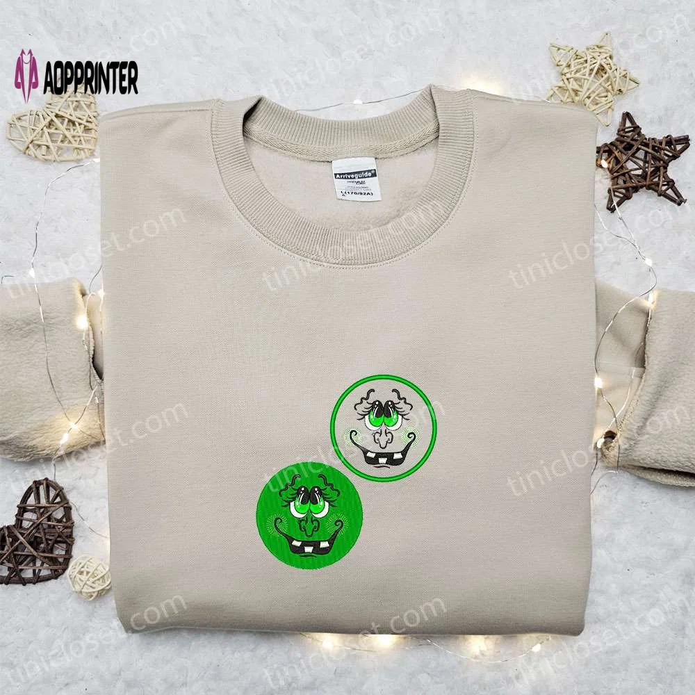 Custom smile logo embroidered shirt & sweatshirt: best family gift ideas Embroidered Shirt