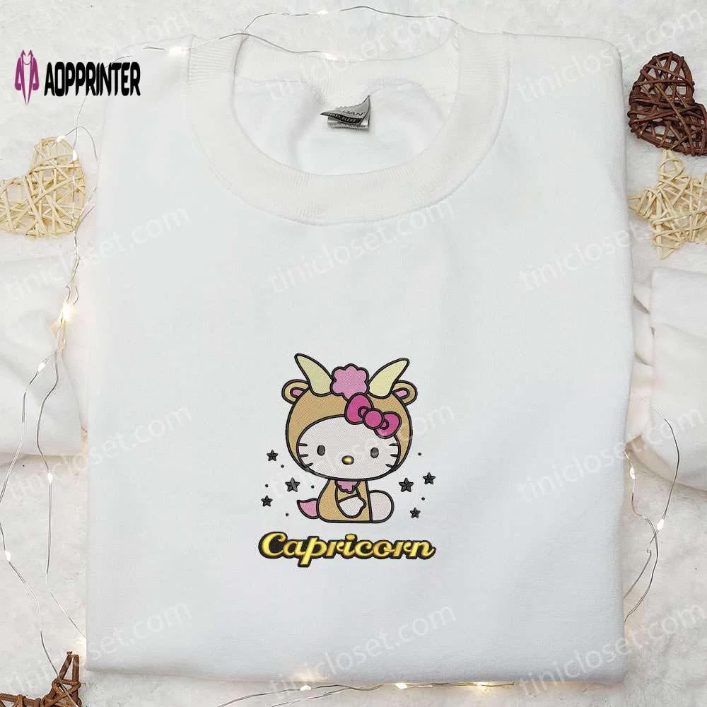 Cute hello kitty baseball classic cap men hatricorn embroidered shirt – perfect birthday gift for daughter Embroidered Shirt