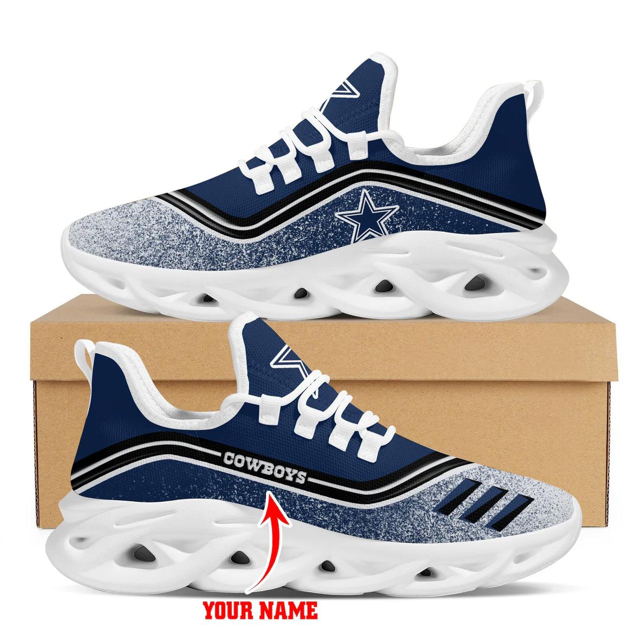 Dallas cowboys custom name max soul sneaker Max Soul Shoes