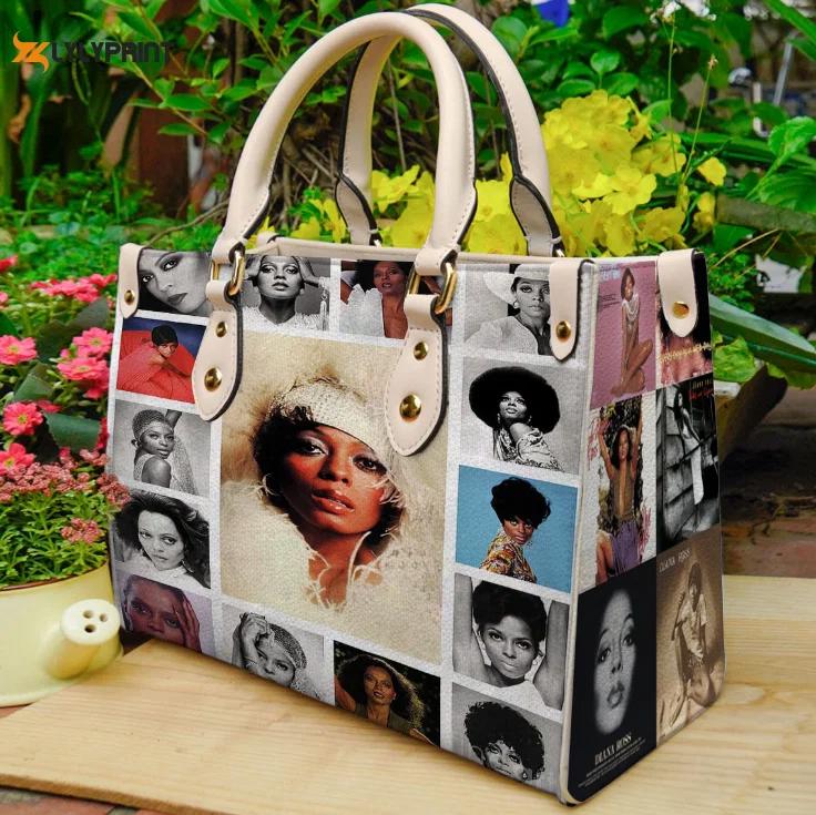 Diana ross leather handbag gift for women 467 Women Leather Hand Bag