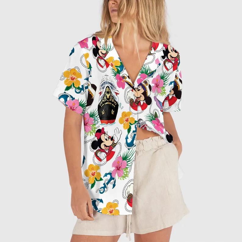 Disney cruise hawaiian shirt Hawaii Shirt Shorts & Flip Flops