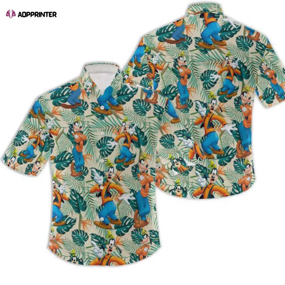 Disney goofy beach hawaiian shirt Hawaii Shirt