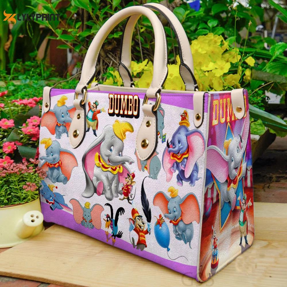Disney s dumbo leather hand bag gift for women’s day – perfect women s day gift g95 3581 Women Leather Hand Bag