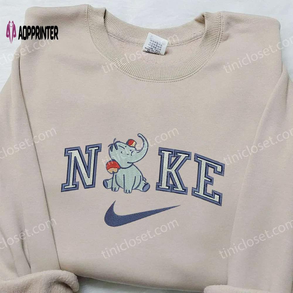 Dumbo sit x nike embroidered shirt: custom stylish & exclusive design Embroidered Shirt