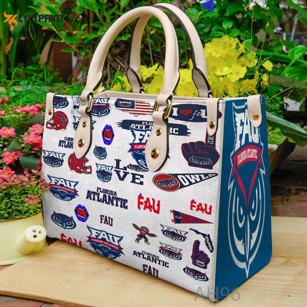 Florida atlantic owls 1 leather handbag 3196 Women Leather Hand Bag