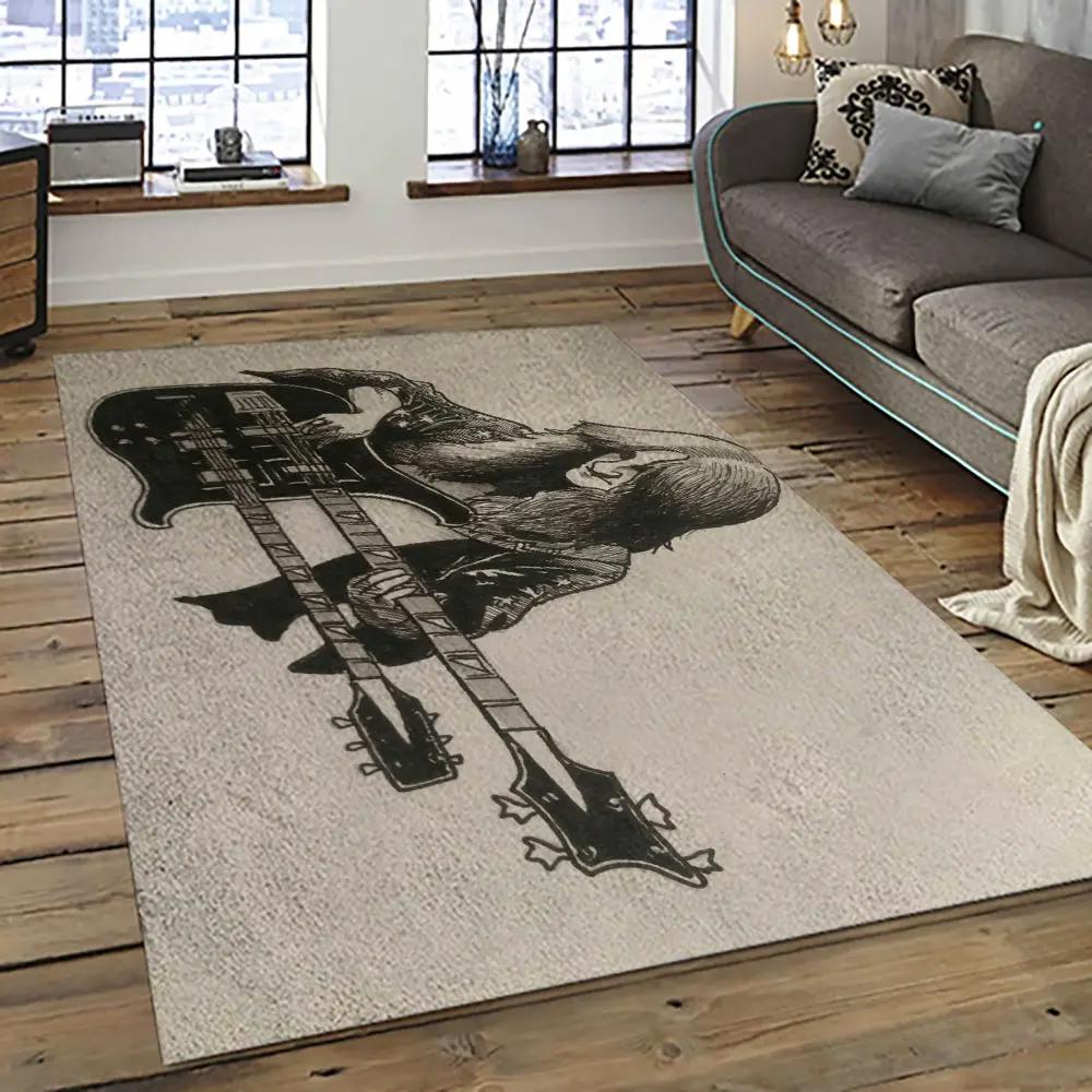 Geddy lee rapper hiphop music retangle carpet area rug home decor best gift for fan and friends gl13 Rectangle Rug