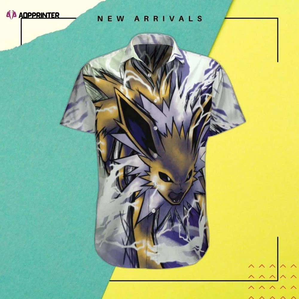 Get wild with pokemon crazy eevee hawaiian shirt – limited edition Hawaii Shirt