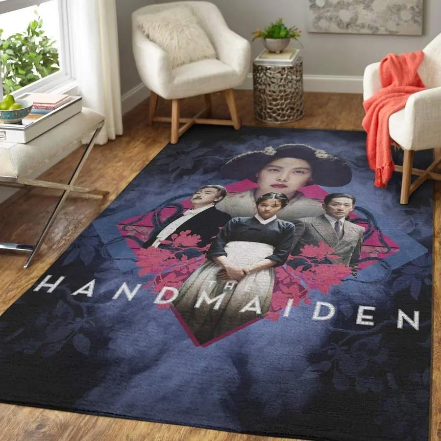 Handmaiden movie area rug living room rug home decor geeky carpethome decorbedroom living room decor Rectangle Rug