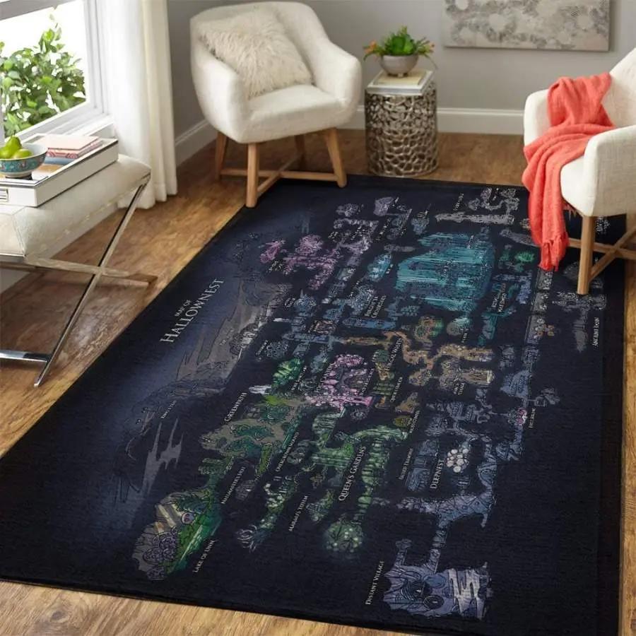 Hollow knight area rug living room rug home decor home decor bedroom living room decor Rectangle Rug