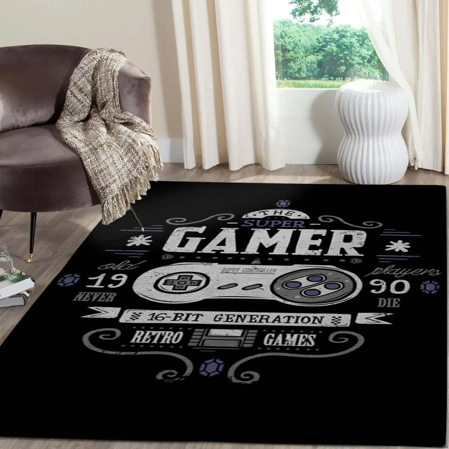Home decor football team logo carpet rug living room 19122117 Rectangle Rug