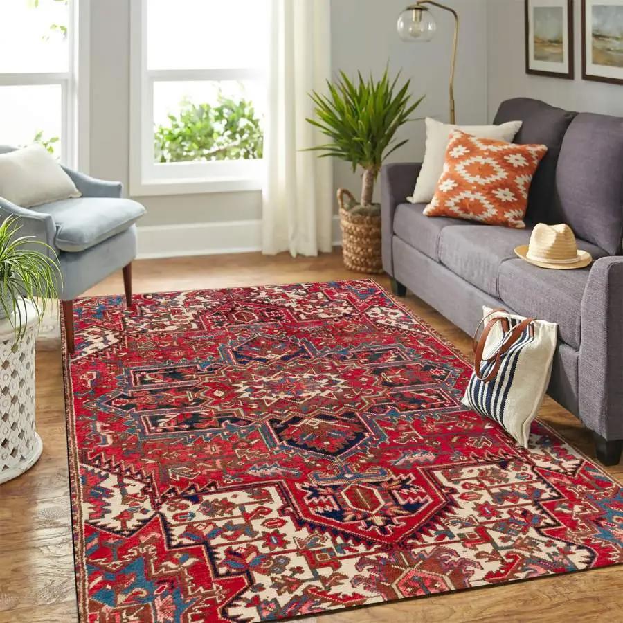 Indian room decor rug living room rug home decor area rug living room rug home decor floor decor Rectangle Rug