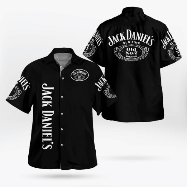 Jack daniel's hawaiian casual shirt 927 461 Hawaii Shirt Shorts & Flip Flops