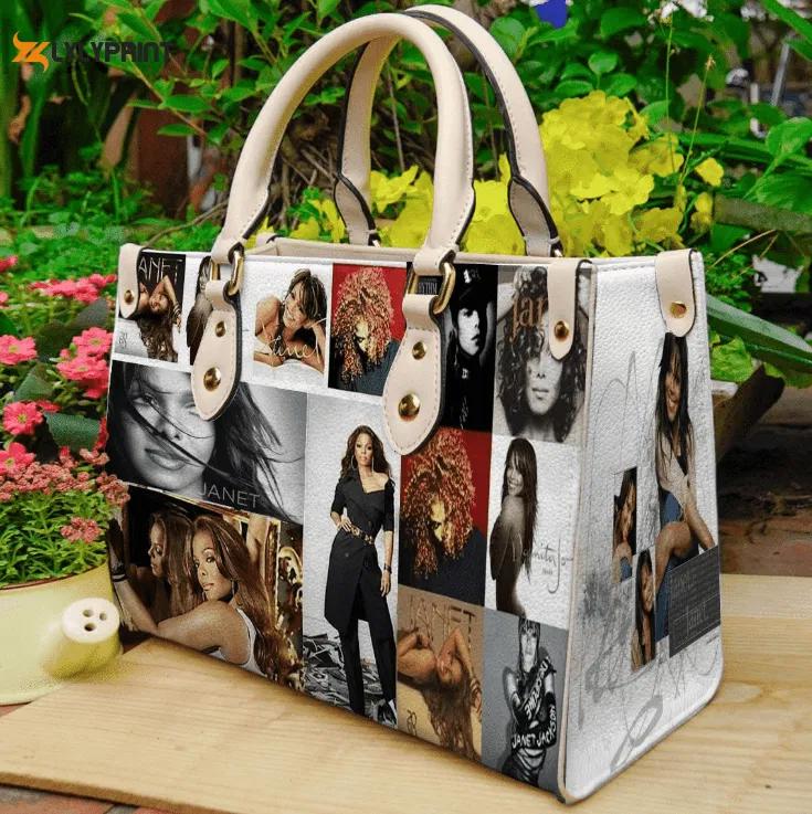 Janet jackson 1 leather handbag gift for women 715 Women Leather Hand Bag