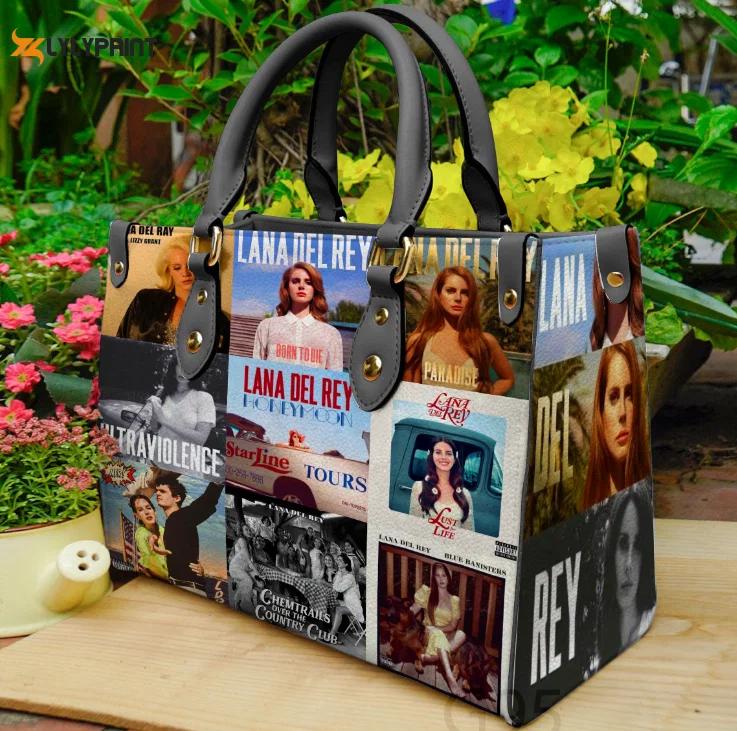 Lana del rey leather handbag gift for women 4588 Women Leather Hand Bag