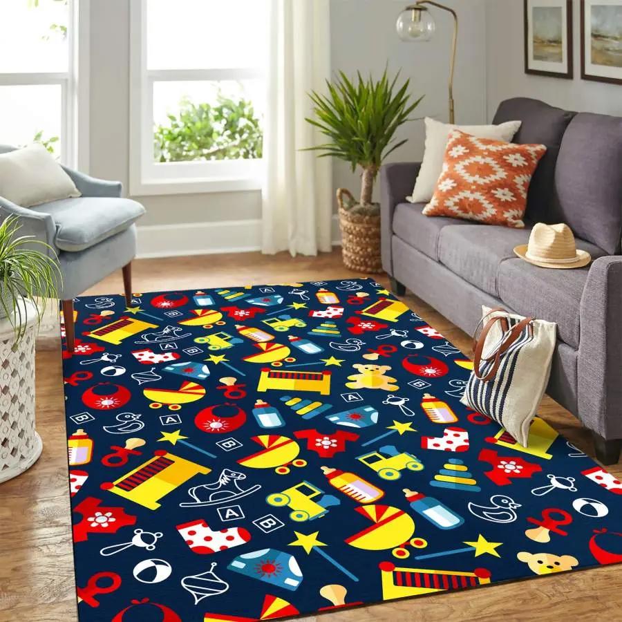 Living room rug home decor football team logo carpet 19122112 Rectangle Rug