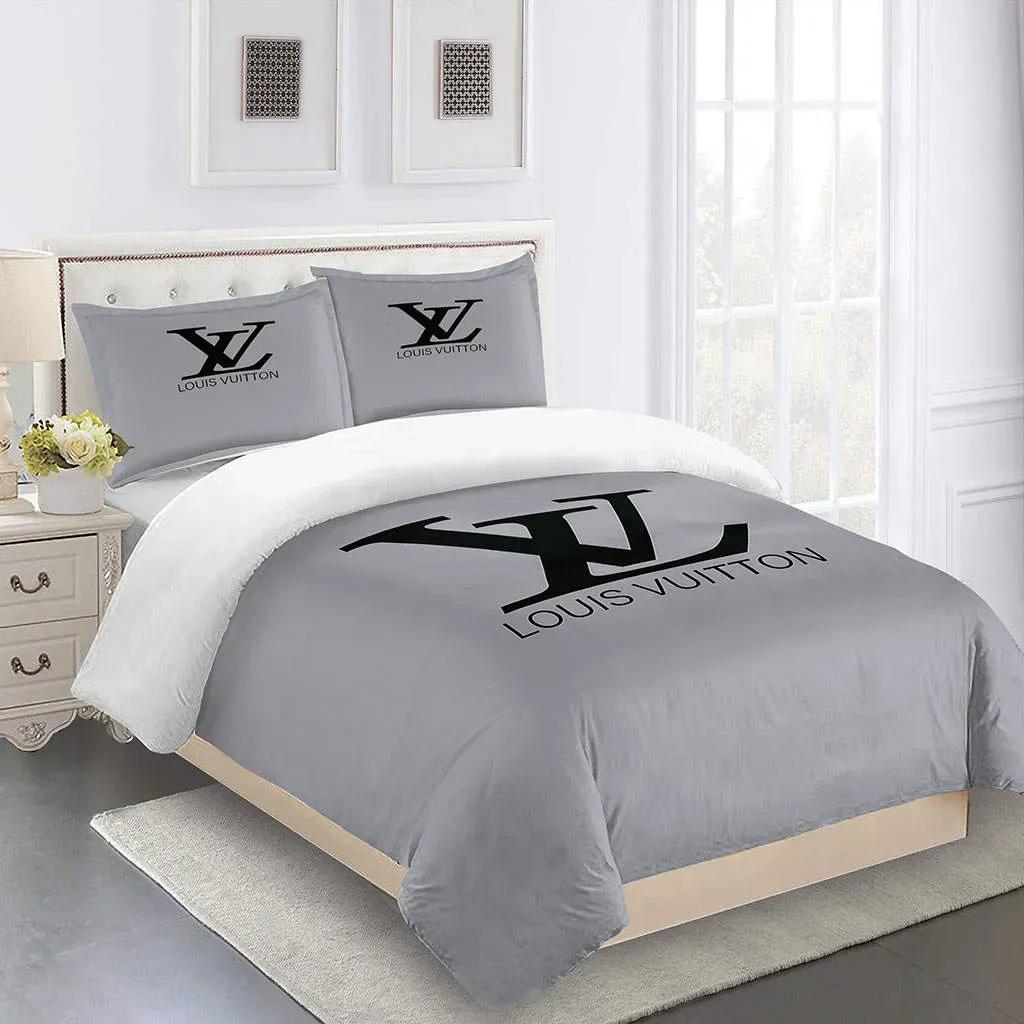 Louis vuitton fashion logo limited luxury brand bedding set home decor 20 Bedding Sets