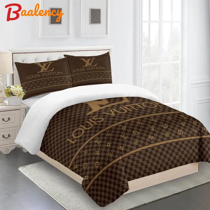 Louis vuitton fashion logo limited luxury brand bedding set  home decorations 25 bedding sets