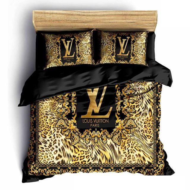 Louis vuitton logo type 85 Bedding Sets bedclothes hyperbeast Bedroom covers home decor bed linen premium fashion brand blankets duvet sheets bedspread luxury ideas