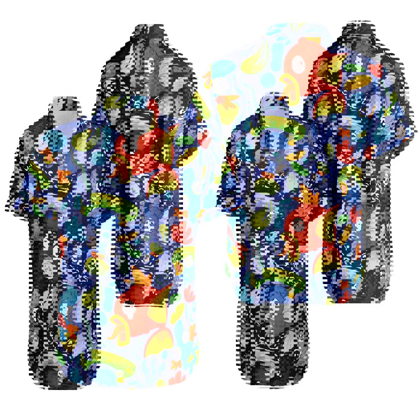 Magikarp  hawaiian shirt Hawaii Shirt Shorts & Flip Flops