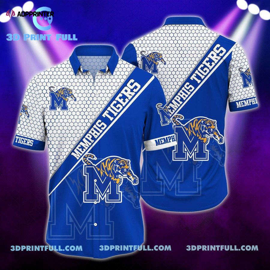 Memphis tigers logo hawaiian shirt 3d Hawaii Shirt