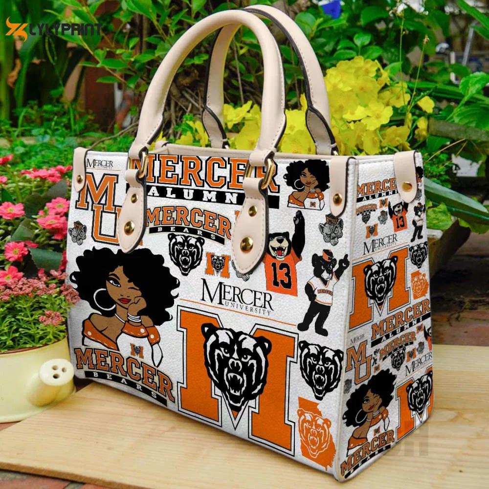 Mercer bears leather handbag gift for women 710 Women Leather Hand Bag
