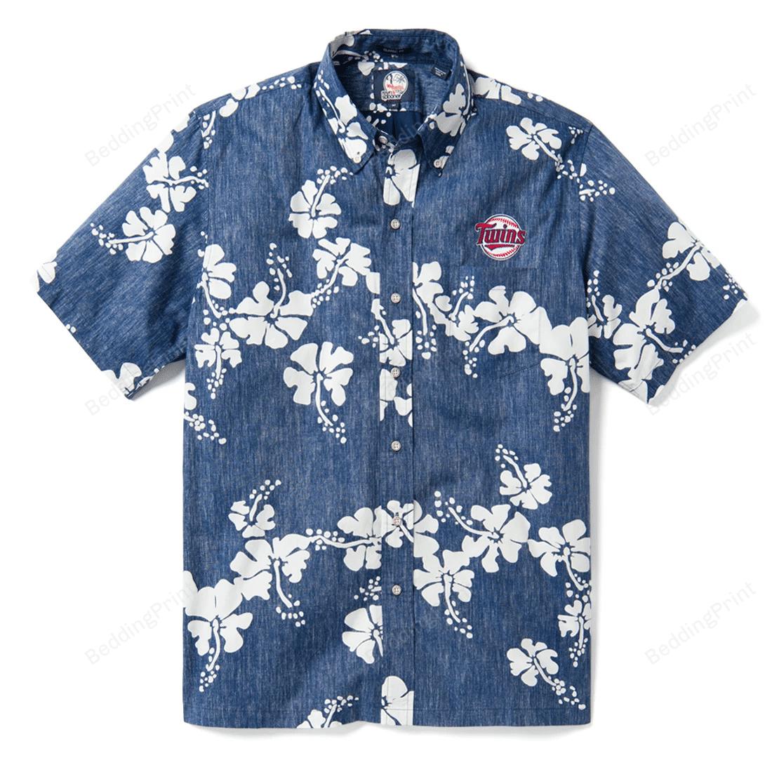 Minnesota twins 50th state hawaiian shirt Hawaii Shirt Shorts & Flip Flops
