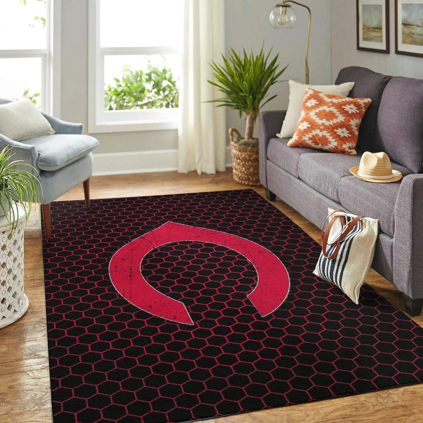 Minnesota twins mlb baseball team logo carpet living room rugs rug regtangle carpet v6704 Rectangle Rug