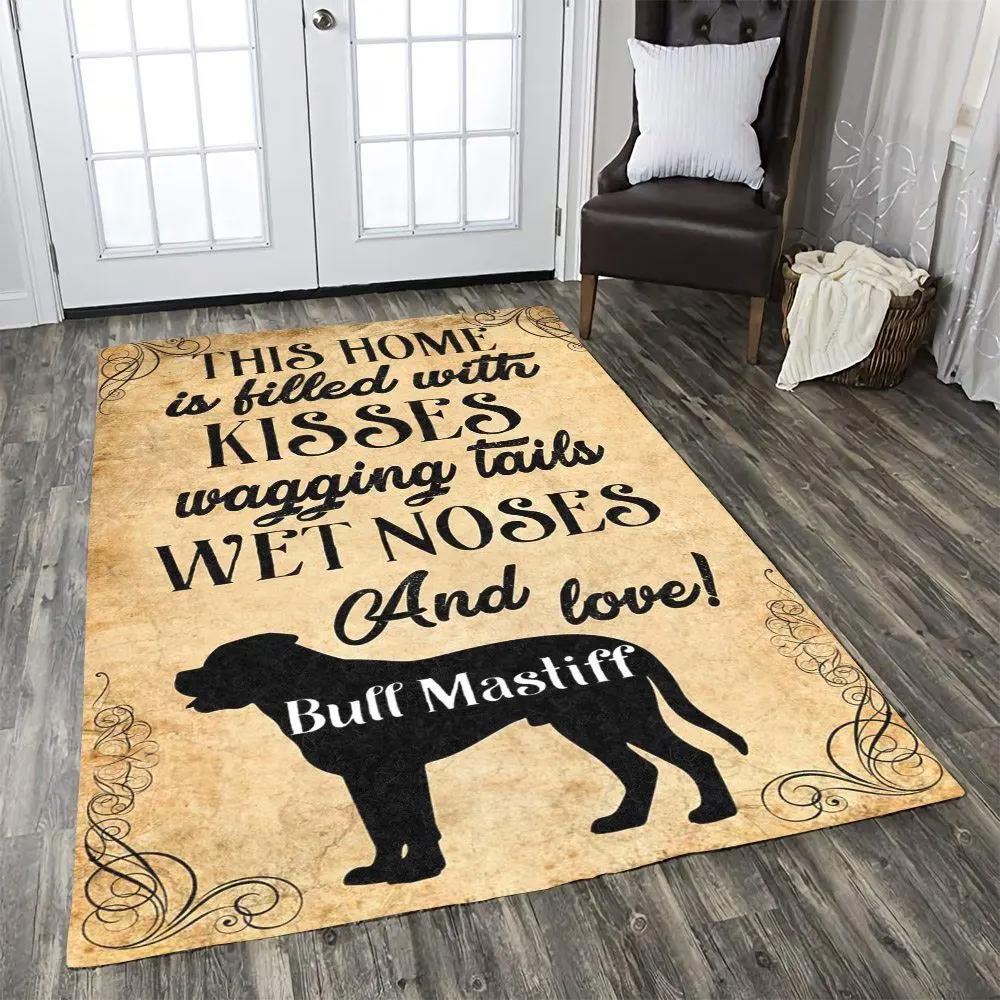 Multi corgi pattern print area rug living room rug home decor Rectangle Rug