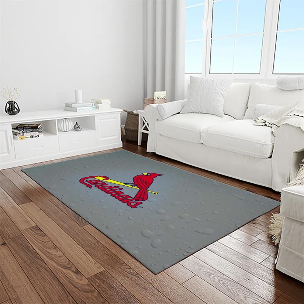 Ncaa louisville cardinals college sport basketball and foolball team logo rectangle area rug lics52 Rectangle Rug
