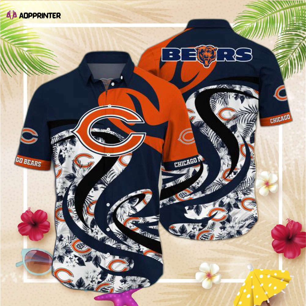 Nfl chicago bears hawaiian  shirt style hot trending Hawaii Shirt