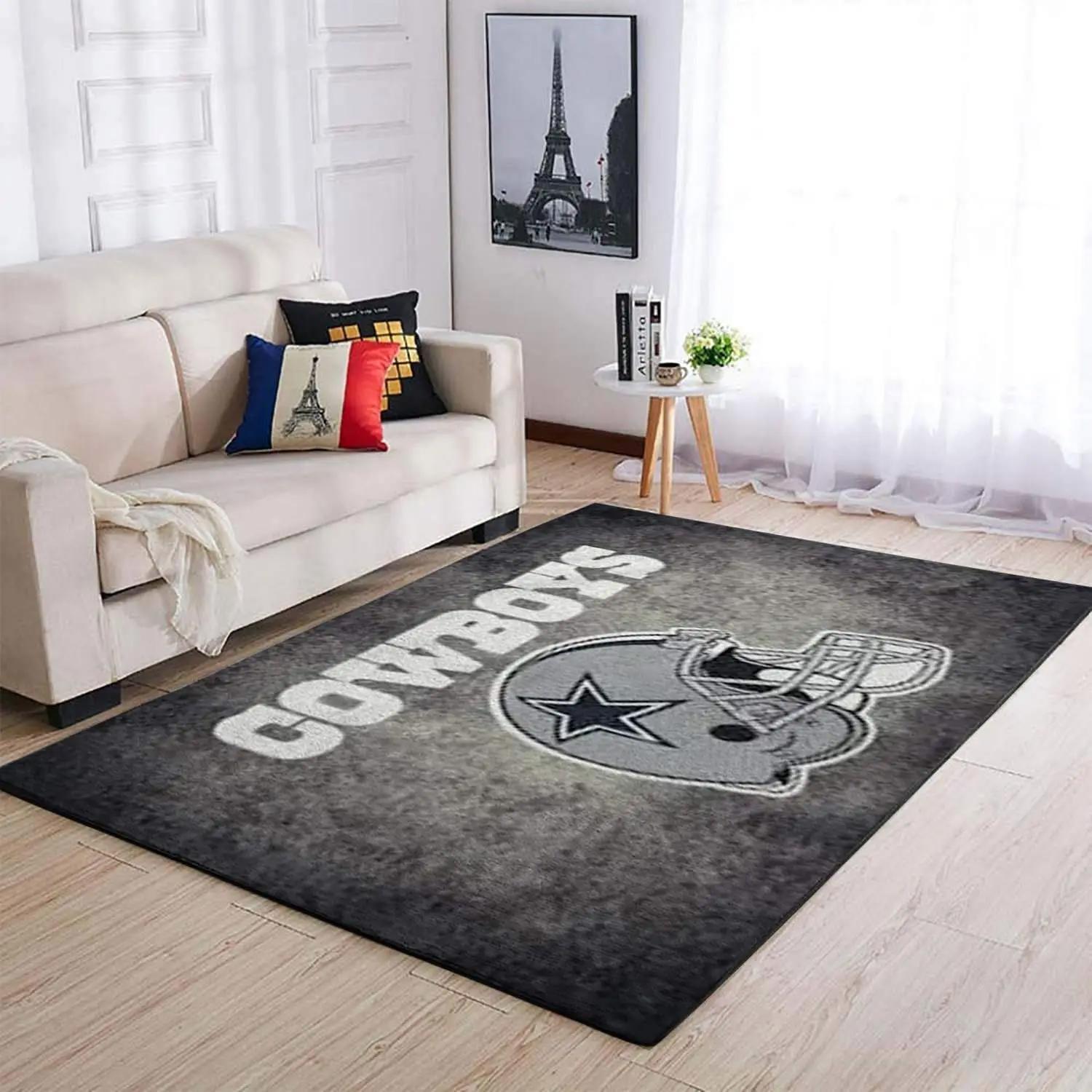 Nfl dallas cowboys area rugs home decor area rug living room carpet Rectangle Rug