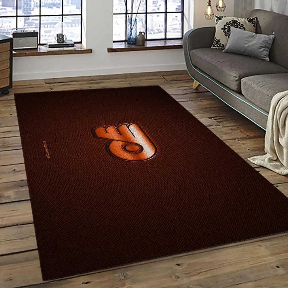 Nhl philadelphia flyers hockey team logo sport carpet rectangle area rug for living room pf52 Rectangle Rug