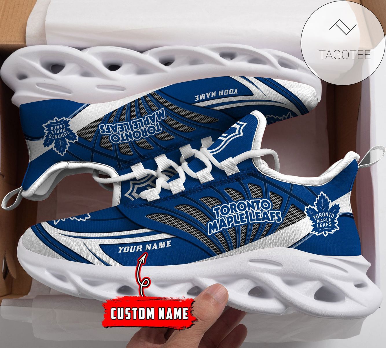 Personalized toronto maple leafsshoes max soul chunky sneakers Max Soul Shoes