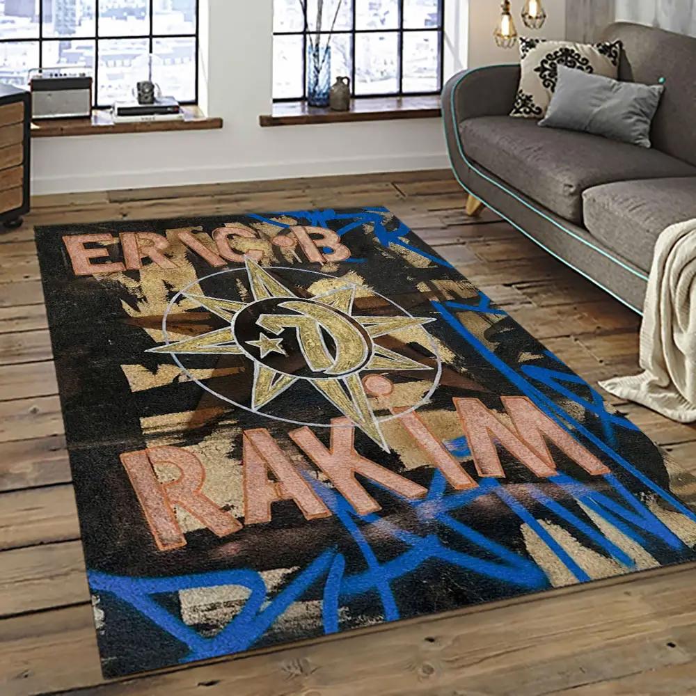 Rakim rapper hiphop music retangle carpet area rug home decor best gift for fan and friends rk13 Rectangle Rug