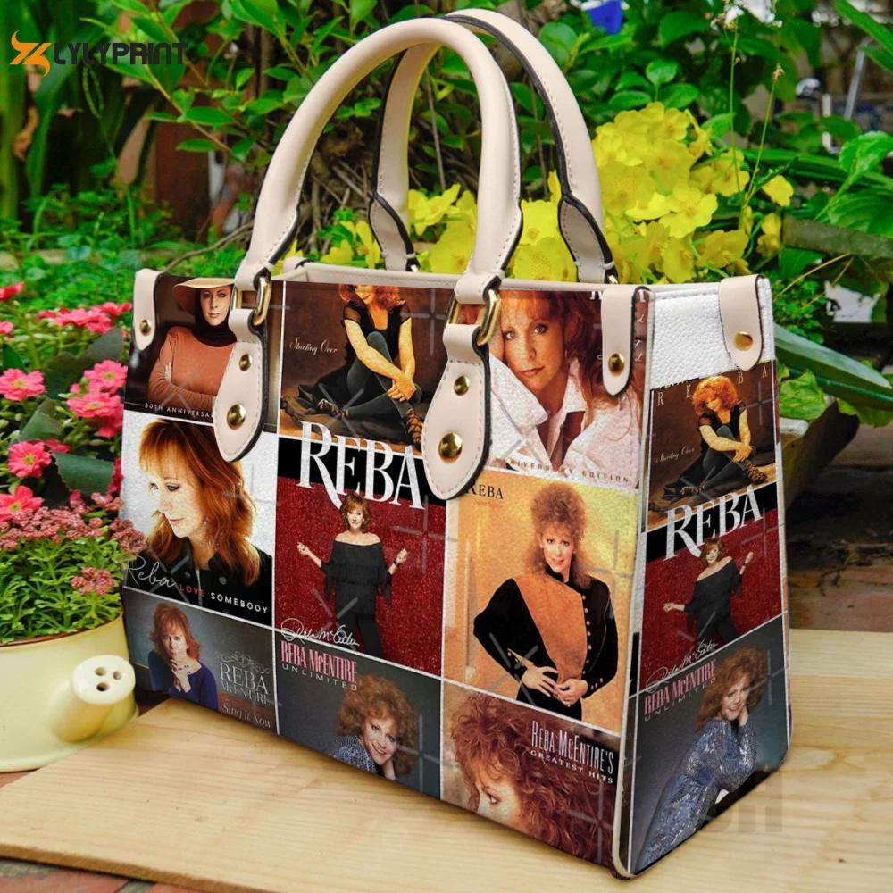Reba mcentire lover leather bag for women gift 1856 Women Leather Hand Bag