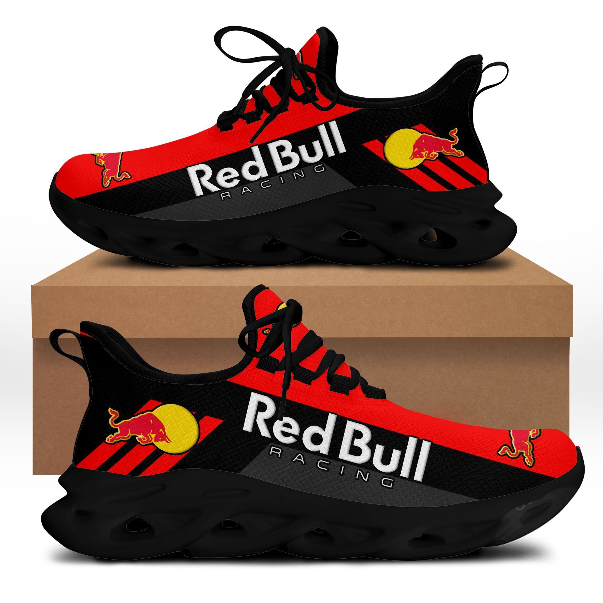 Red bull racing black shoes max soul ch Max Soul Shoes