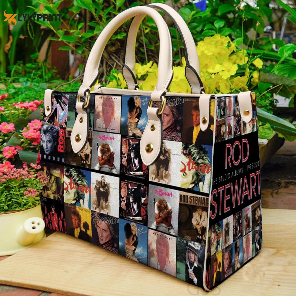 Rod stewart leather bag for women gift 1740 Women Leather Hand Bag