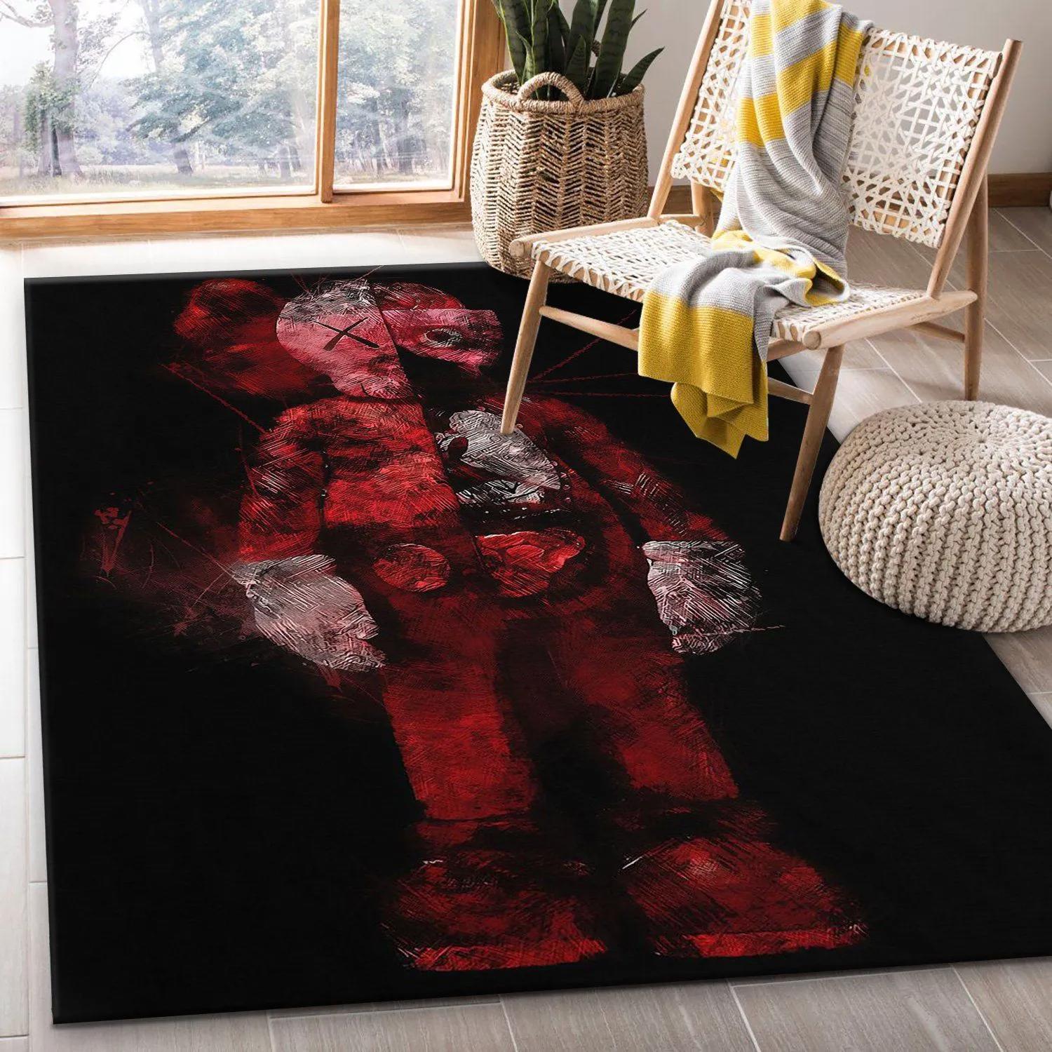 Rugs in living room and bedroom - Kaws rug living room rug christmas gift us decor Rectangle Rug